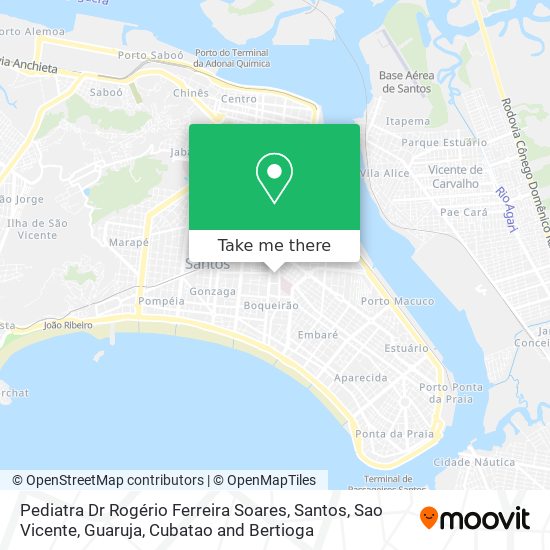 Pediatra Dr Rogério Ferreira Soares map