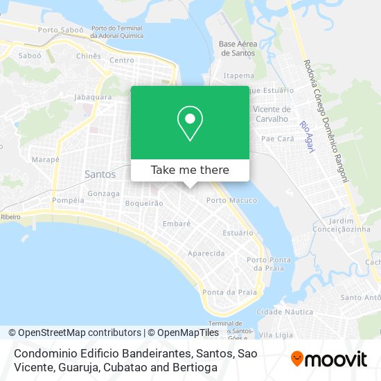 Condominio Edificio Bandeirantes map