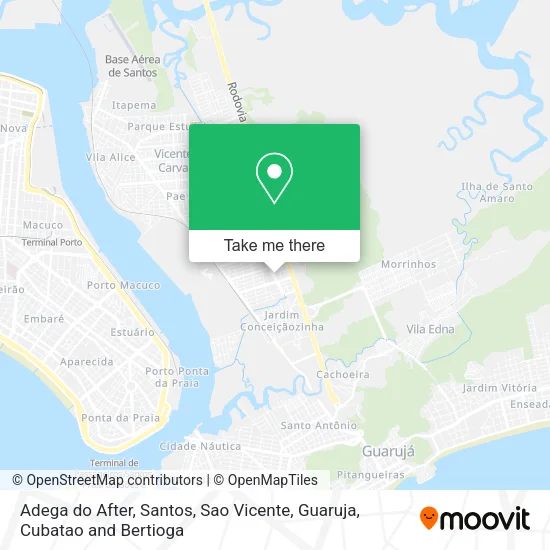 Adega do After map