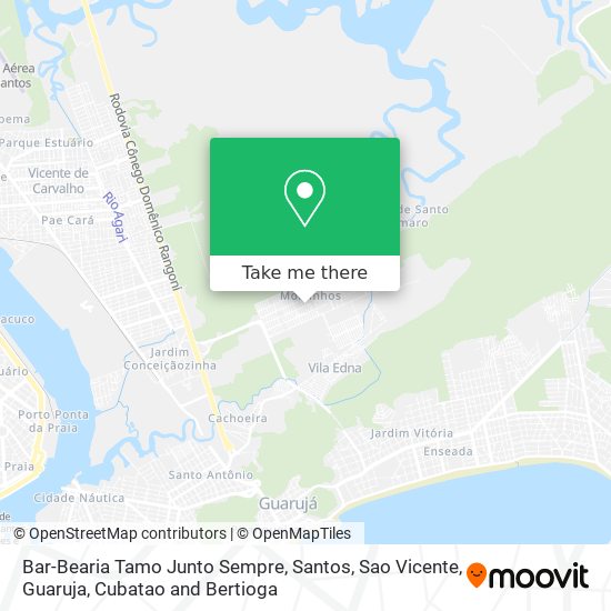Bar-Bearia Tamo Junto Sempre map