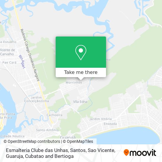 Esmalteria Clube das Unhas map