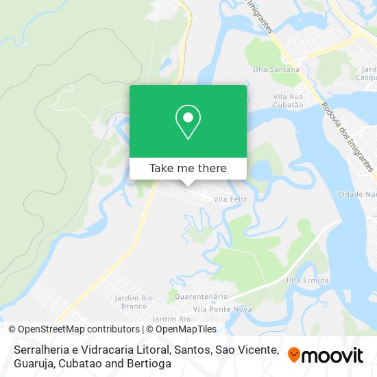 Serralheria e Vidracaria Litoral map