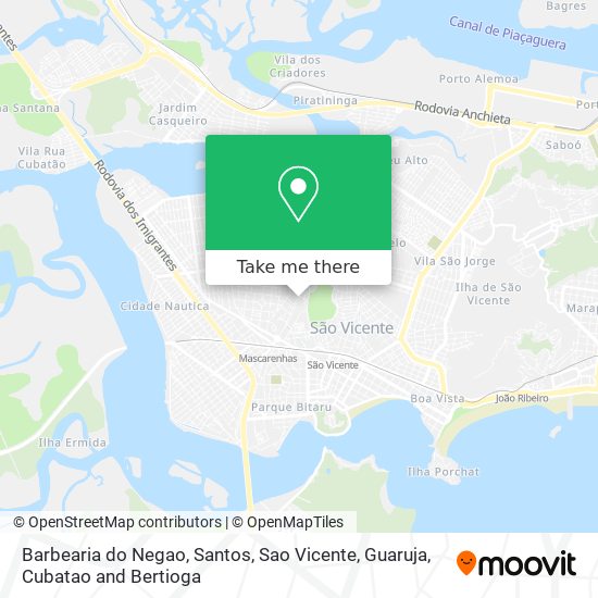 Barbearia do Negao map