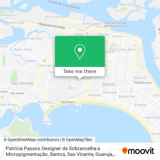 Patricia Passos Designer de Sobrancelha e Micropigmentação map