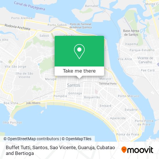 Buffet Tutti map