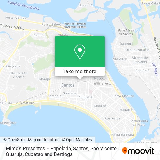Mimo's Presentes E Papelaria map