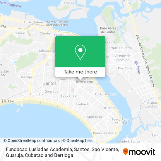 Mapa Fundacao Lusiadas Academia