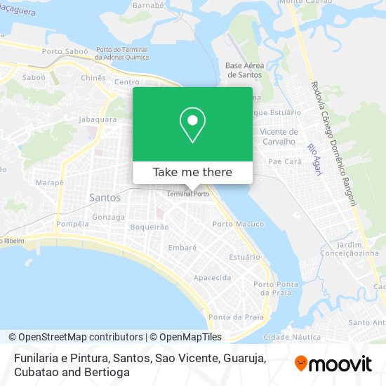 Funilaria e Pintura map
