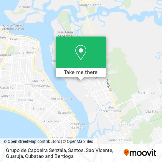 Grupo de Capoeira Senzala map
