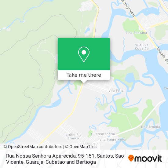 Rua Nossa Senhora Aparecida, 95-151 map