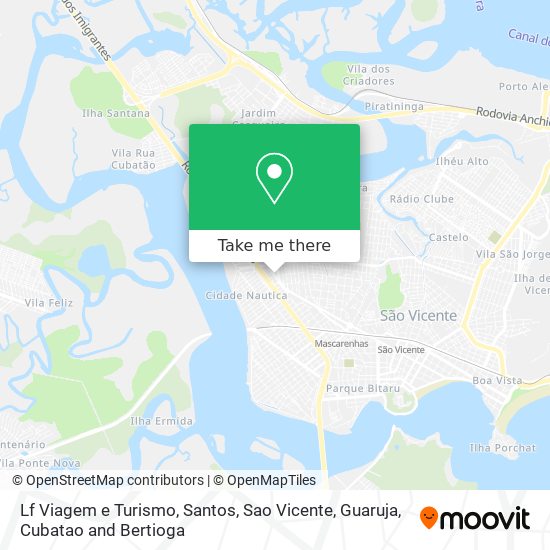 Lf Viagem e Turismo map