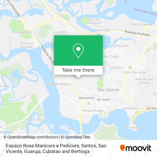Espaço Rose Manicure e Pedicure map