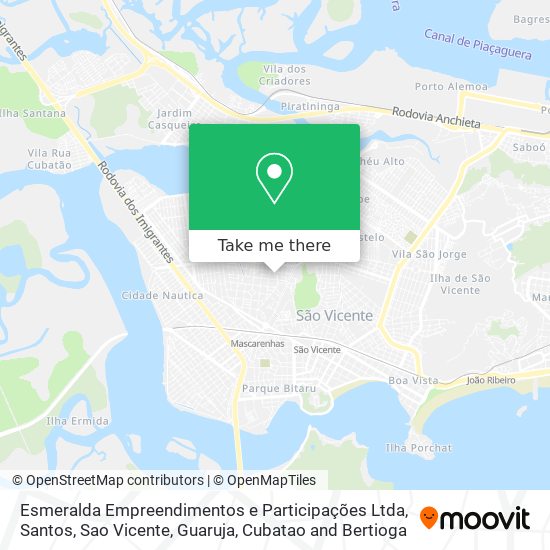 Esmeralda Empreendimentos e Participações Ltda map