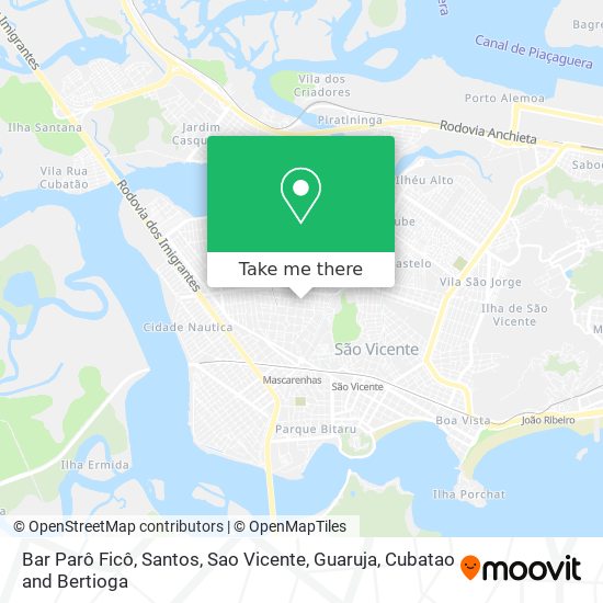 Bar Parô Ficô map