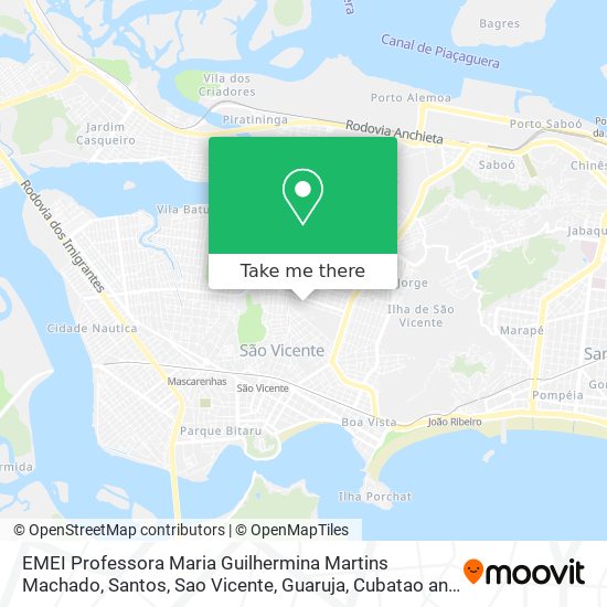 EMEI Professora Maria Guilhermina Martins Machado map