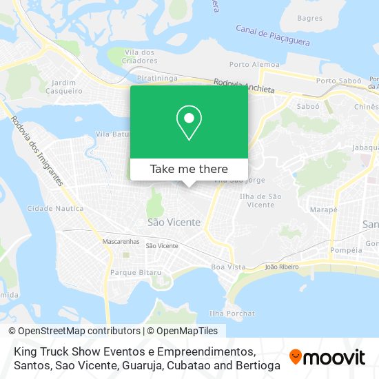 King Truck Show Eventos e Empreendimentos map