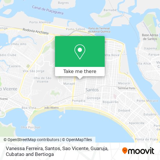 Vanessa Ferreira map