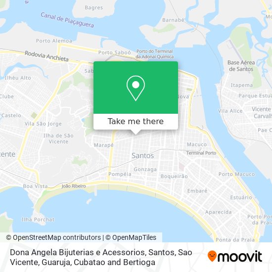 Dona Angela Bijuterias e Acessorios map