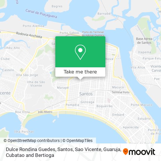Dulce Rondina Guedes map