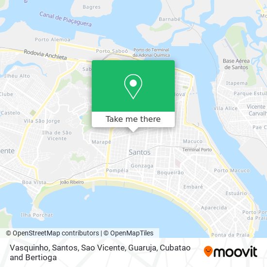 Vasquinho map