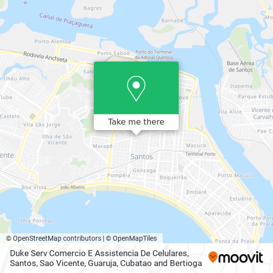 Duke Serv Comercio E Assistencia De Celulares map
