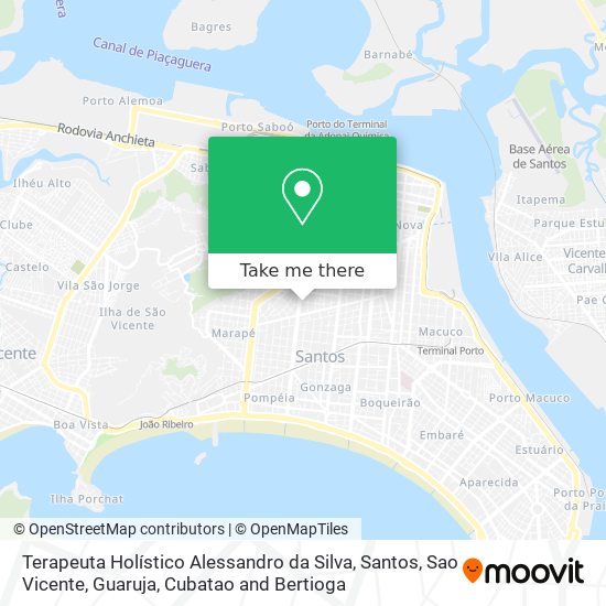 Terapeuta Holístico Alessandro da Silva map