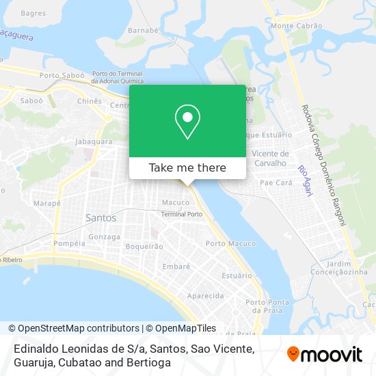 Edinaldo Leonidas de S/a map