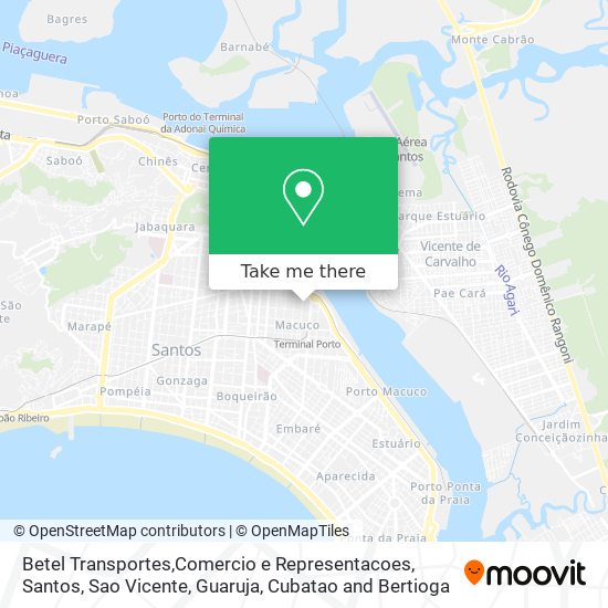 Betel Transportes,Comercio e Representacoes map
