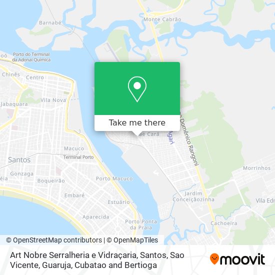 Art Nobre Serralheria e Vidraçaria map