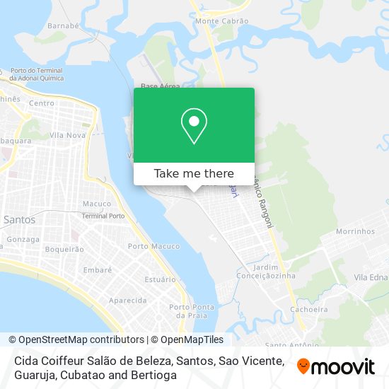 Cida Coiffeur Salão de Beleza map