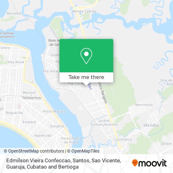 Edmilson Vieira Confeccao map