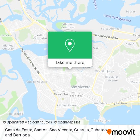 Casa de Festa map