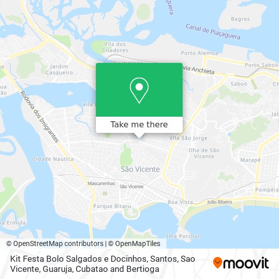 Kit Festa Bolo Salgados e Docinhos map