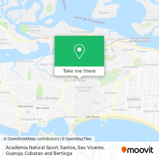 Academia Natural Sport map
