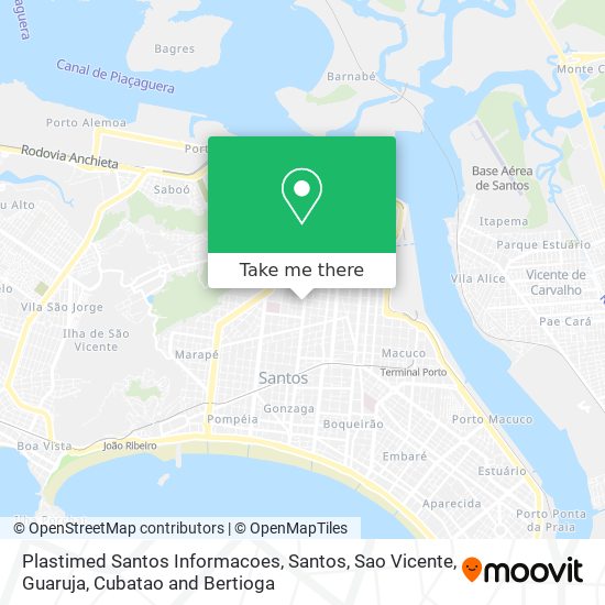 Plastimed Santos Informacoes map