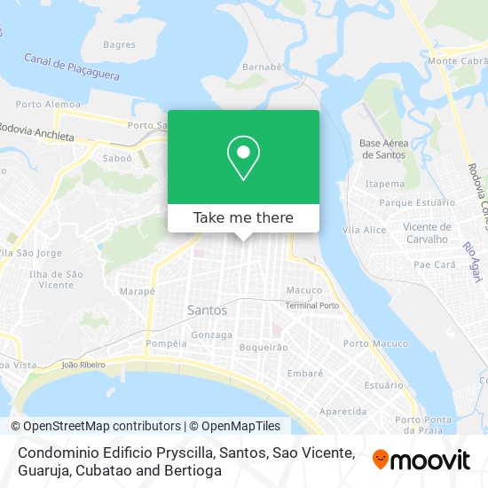 Condominio Edificio Pryscilla map