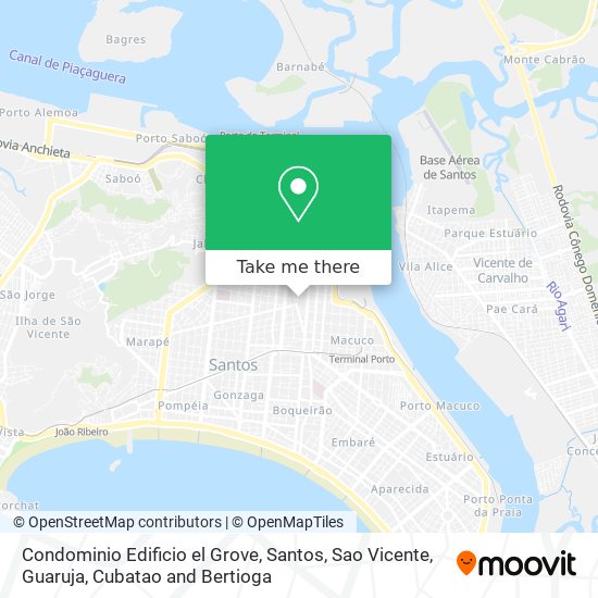 Mapa Condominio Edificio el Grove