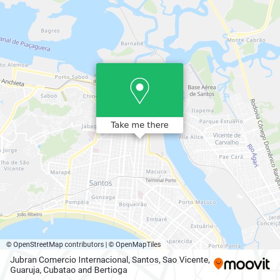 Jubran Comercio Internacional map