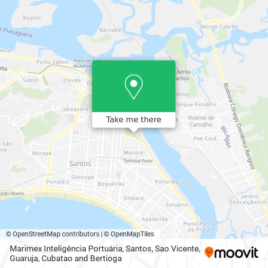 Marimex Inteligência Portuária map