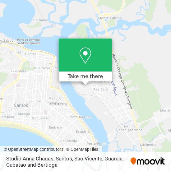 Studio Anna Chagas map