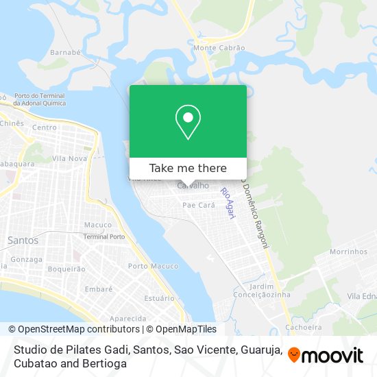 Studio de Pilates Gadi map