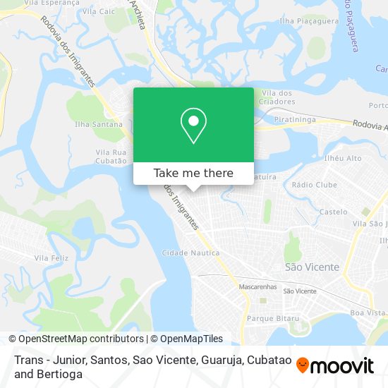 Trans - Junior map