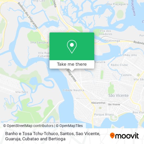Banho e Tosa Tchu-Tchuco map