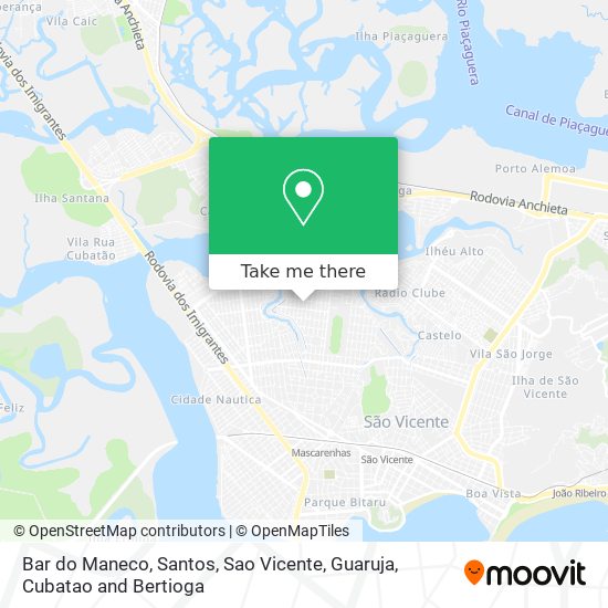 Bar do Maneco map