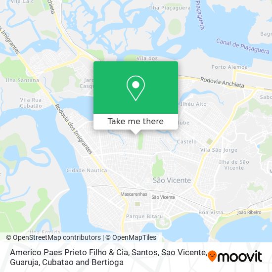 Americo Paes Prieto Filho & Cia map