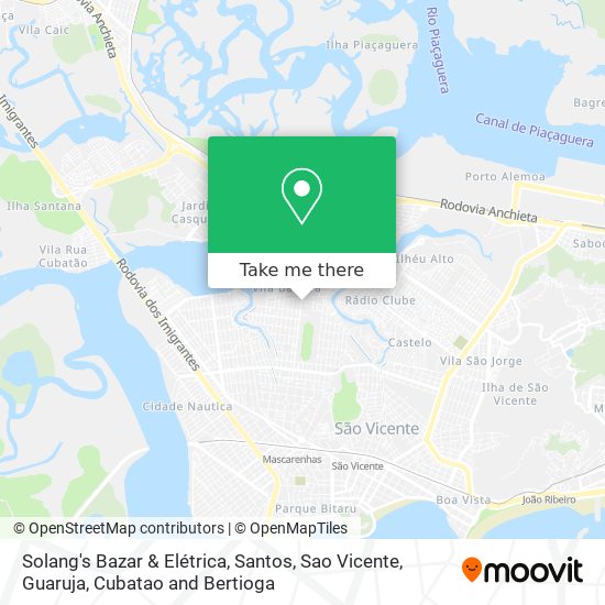 Solang's Bazar & Elétrica map