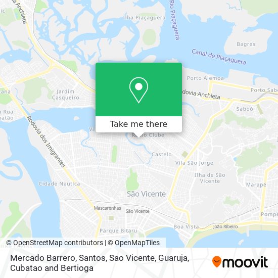 Mercado Barrero map