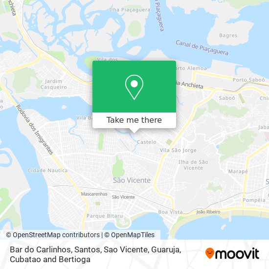 Bar do Carlinhos map