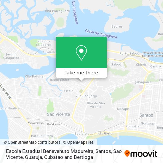 Escola Estadual Benevenuto Madureira map