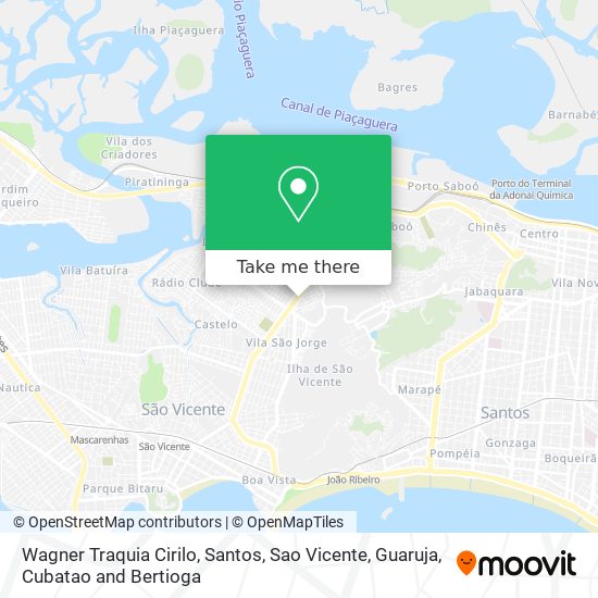 Wagner Traquia Cirilo map